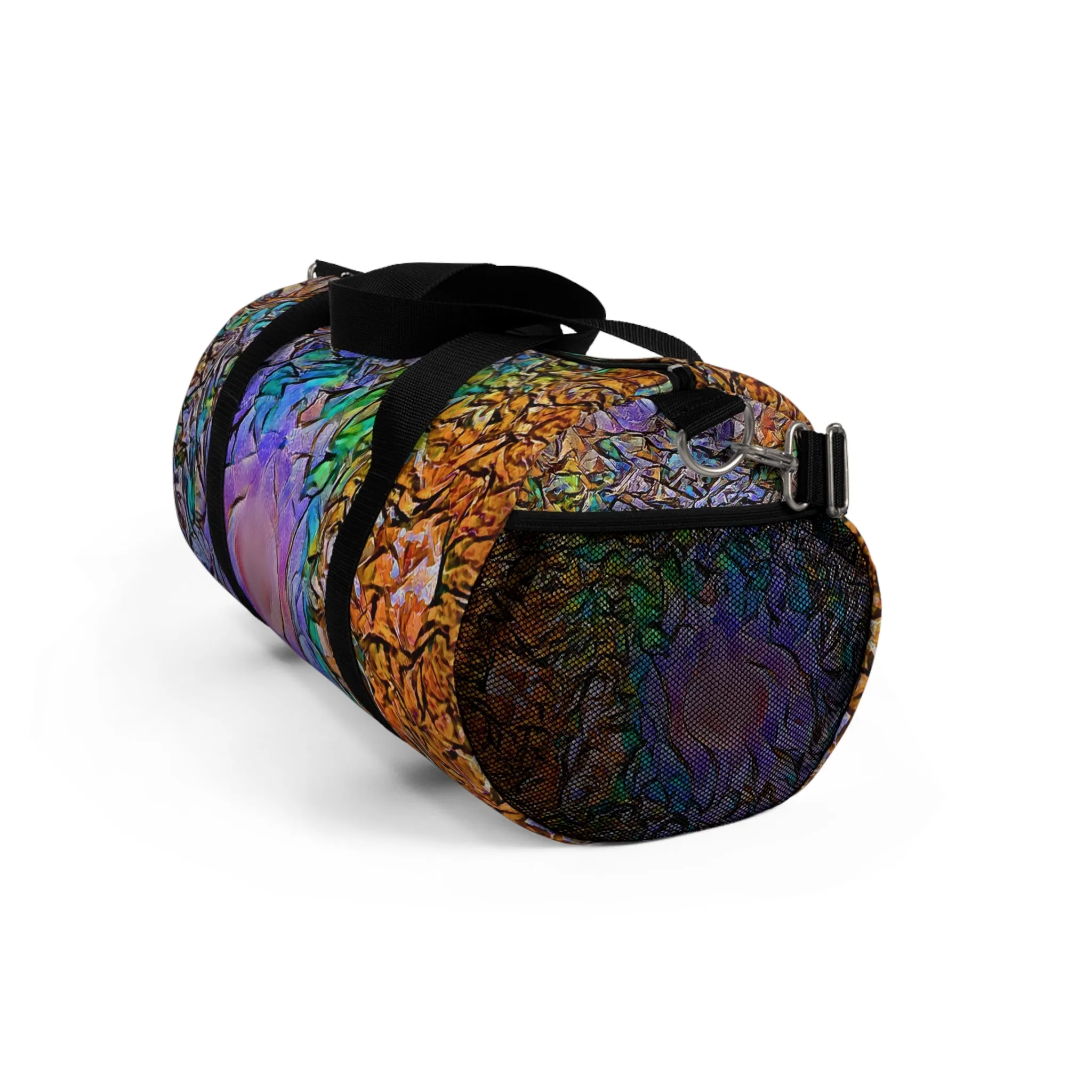 Custom Duffel Bag available in two sizes from the Night Sky Series at Intriguing Vistas