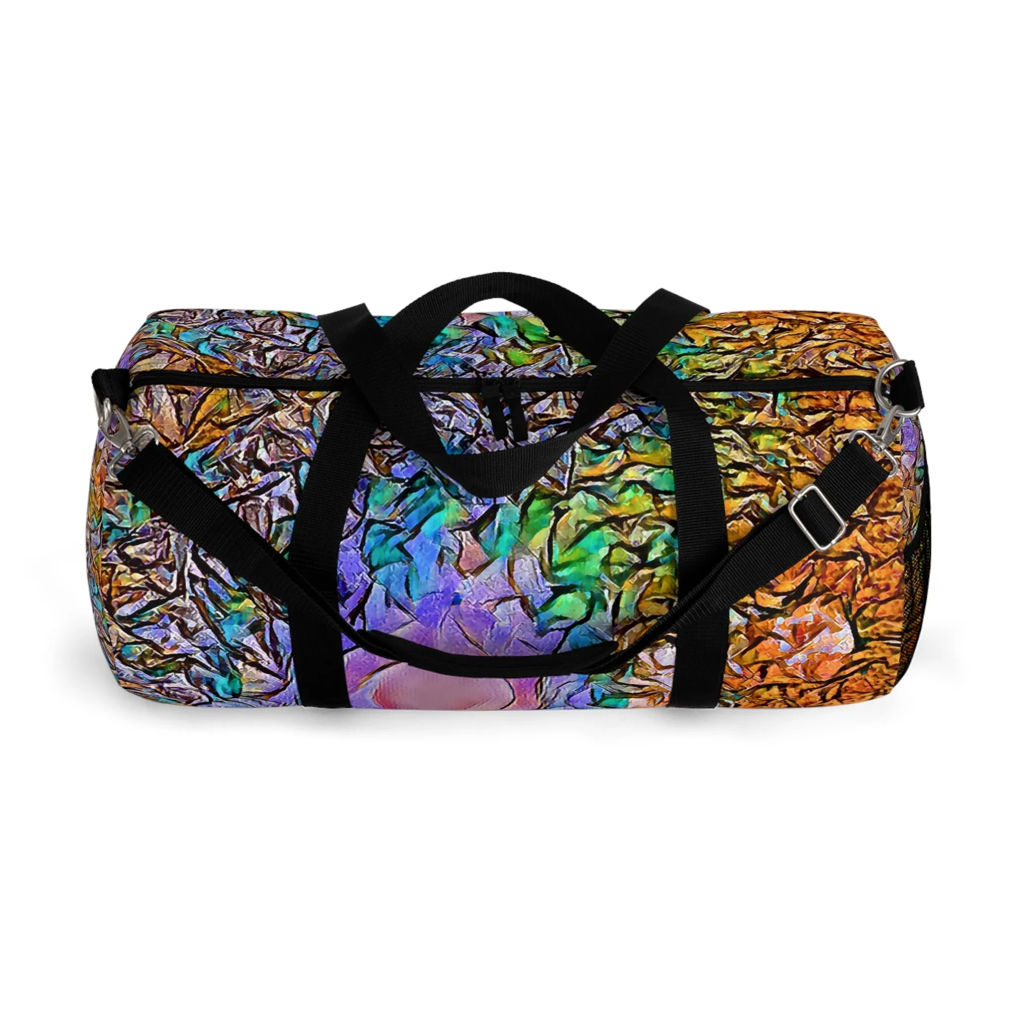 Custom Duffel Bag available in two sizes from the Night Sky Series at Intriguing Vistas