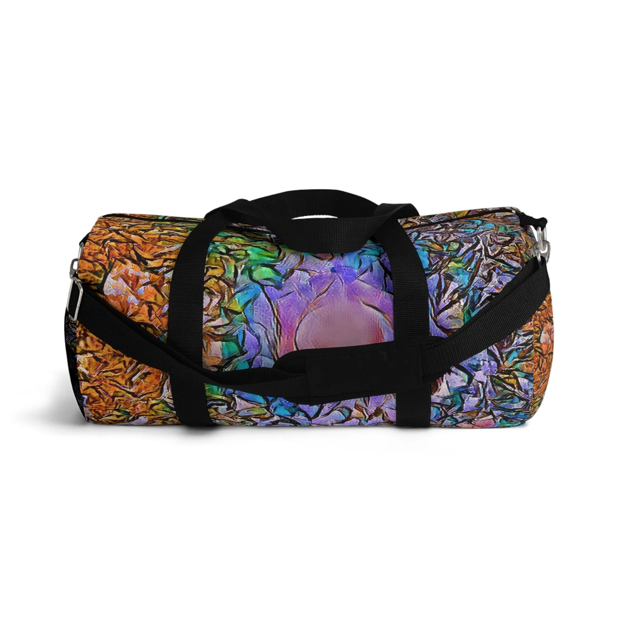 Custom Duffel Bag available in two sizes from the Night Sky Series at Intriguing Vistas