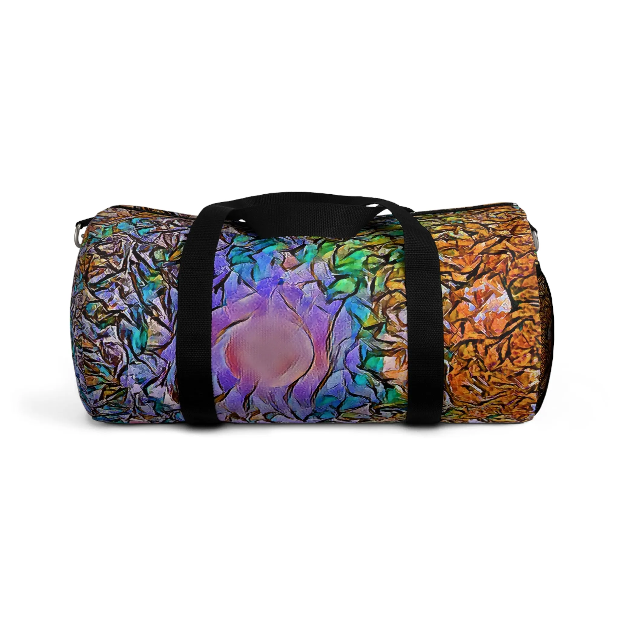 Custom Duffel Bag available in two sizes from the Night Sky Series at Intriguing Vistas
