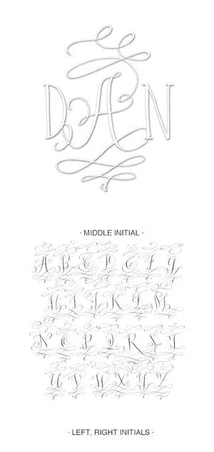 Custom Monogram Embosser 10001