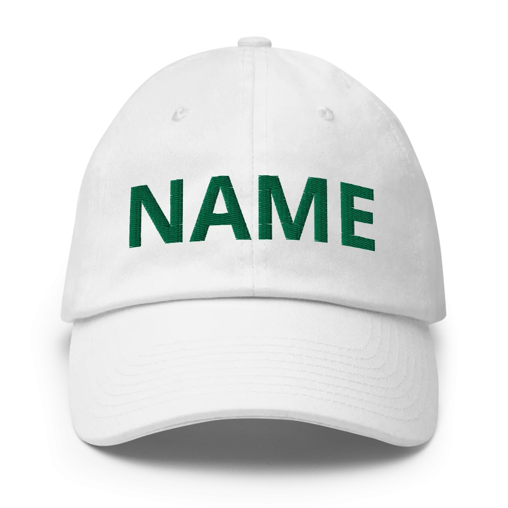 Custom Name Cotton Cap
