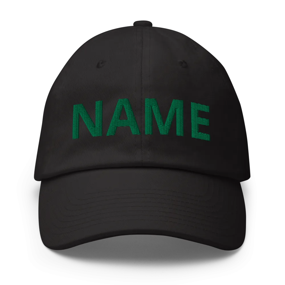 Custom Name Cotton Cap