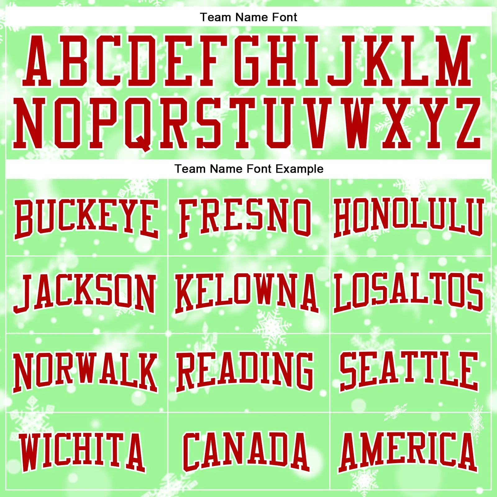 Custom Stitched Pea Green Red-White Christmas Snowflakes 3D Sports Pullover Sweatshirt Hoodie