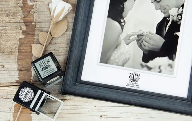 Custom Wedding Stamp CSW10009
