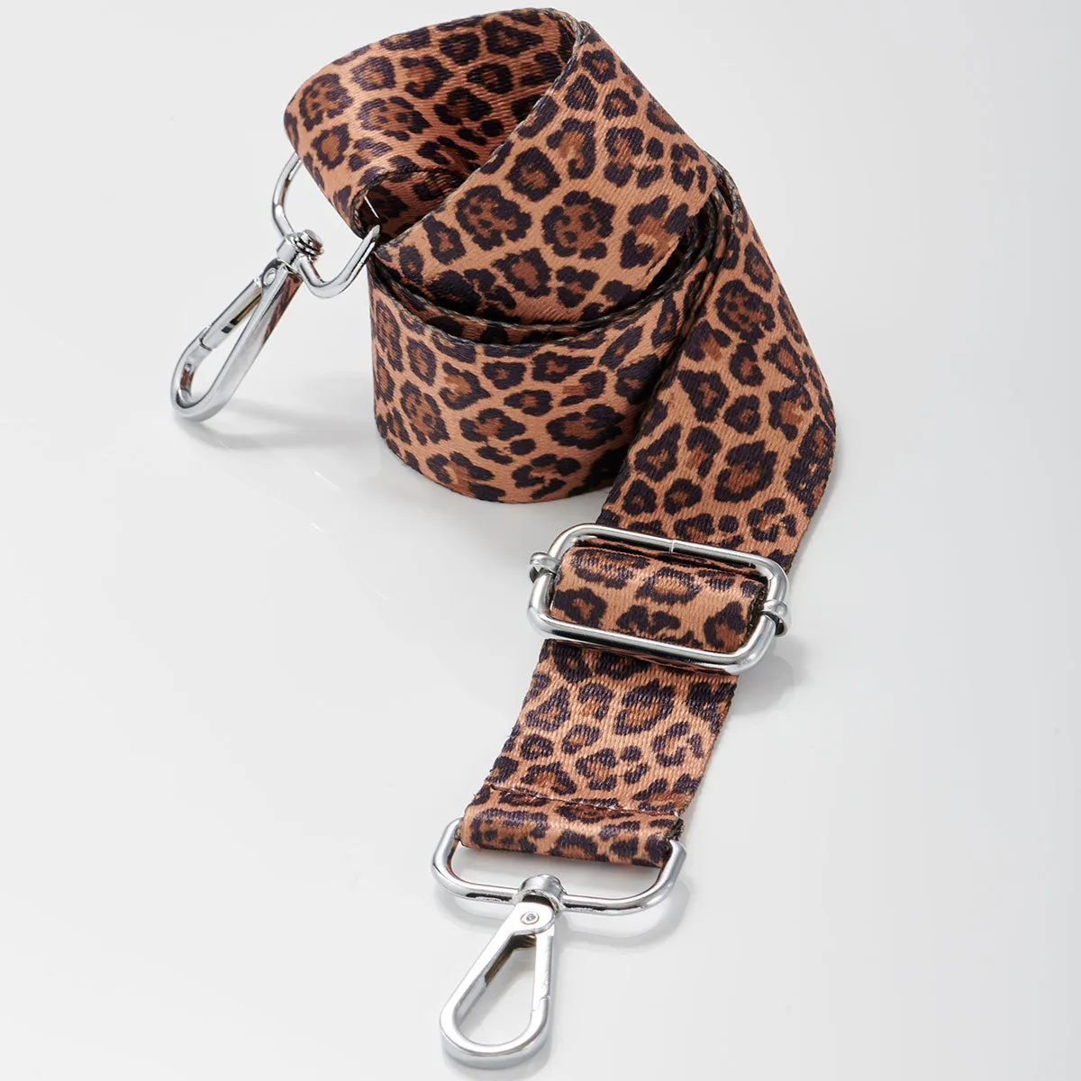 Dark Leopard Woven Strap