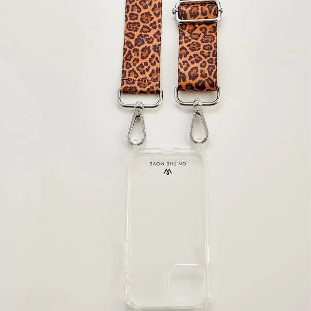 Dark Leopard Woven Strap