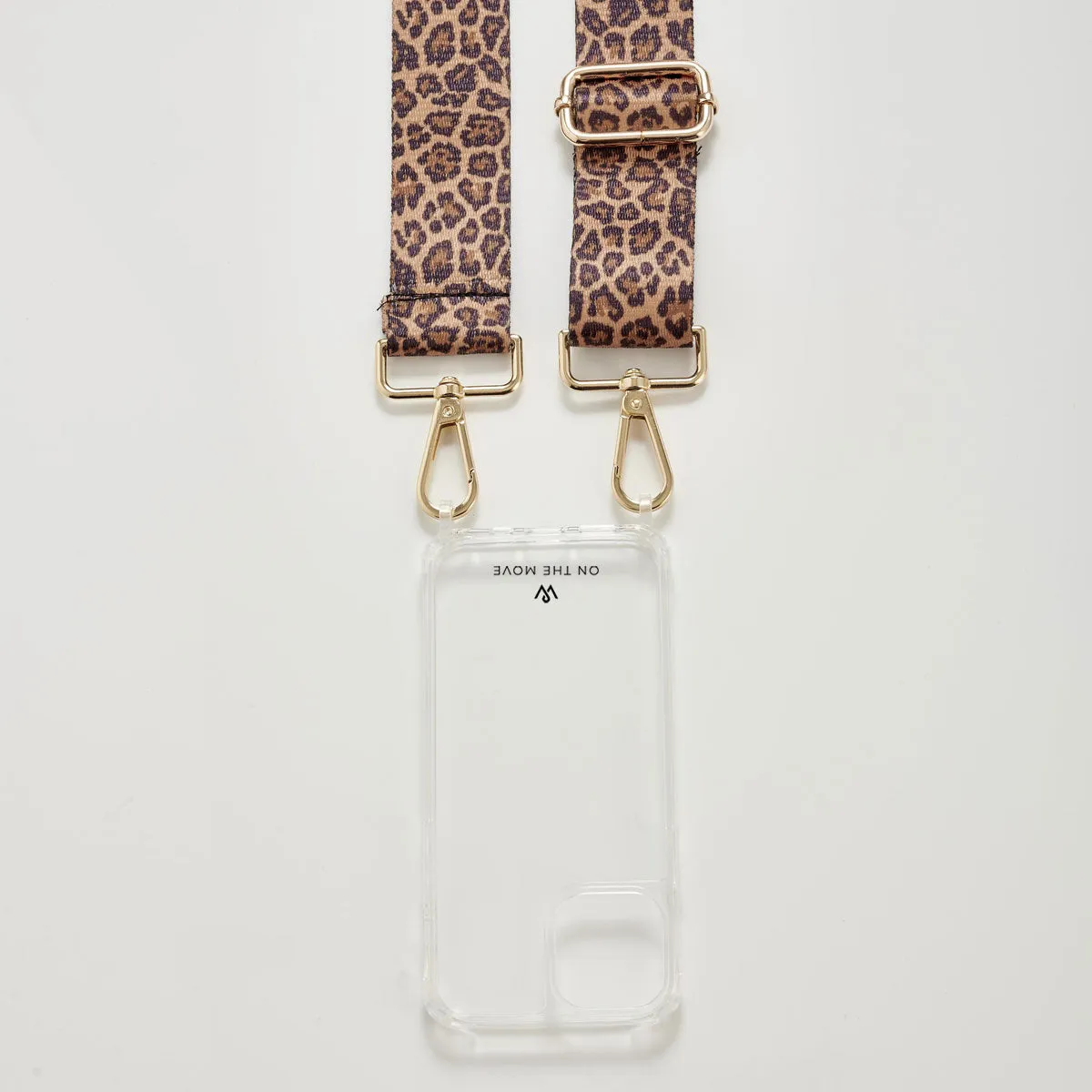 Dark Leopard Woven Strap