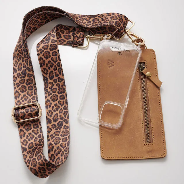 Dark Leopard Woven Strap