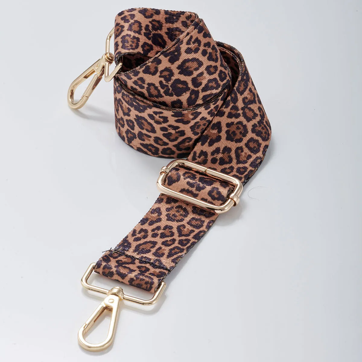 Dark Leopard Woven Strap