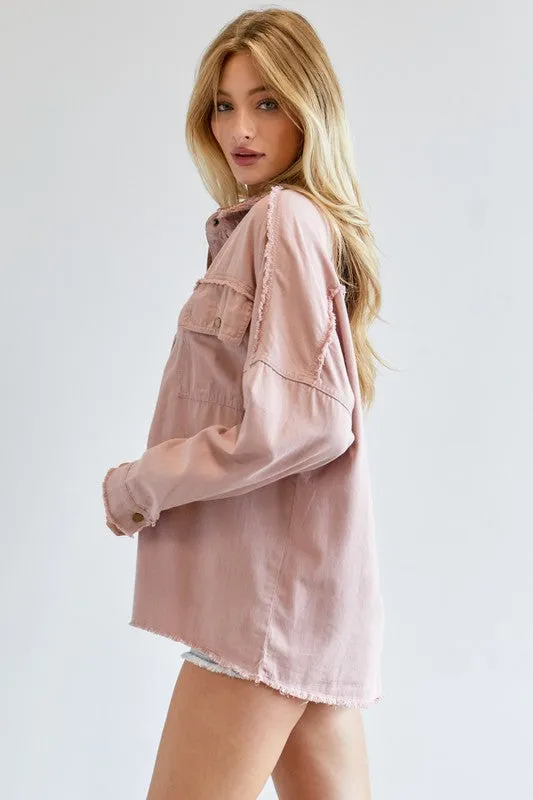 Davi & Dani Button Down Shirt With Pockets