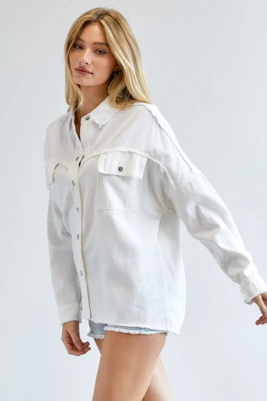 Davi & Dani Button Down Shirt With Pockets