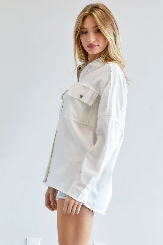 Davi & Dani Button Down Shirt With Pockets