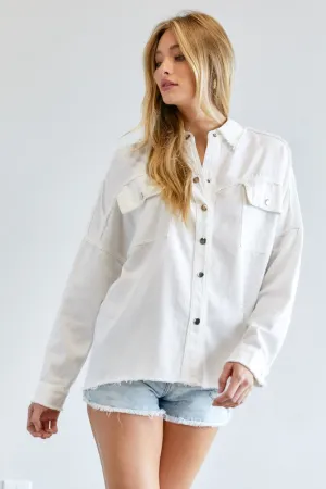 Davi & Dani Button Down Shirt With Pockets