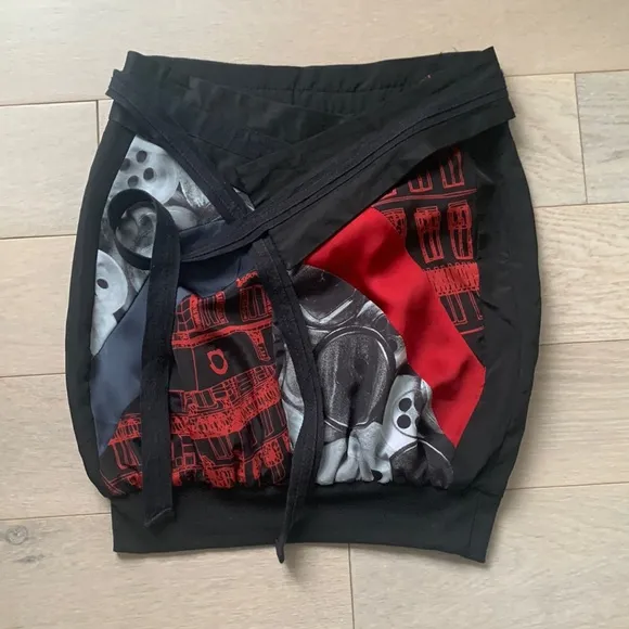 Desigual Patchwork Mini Skirt
