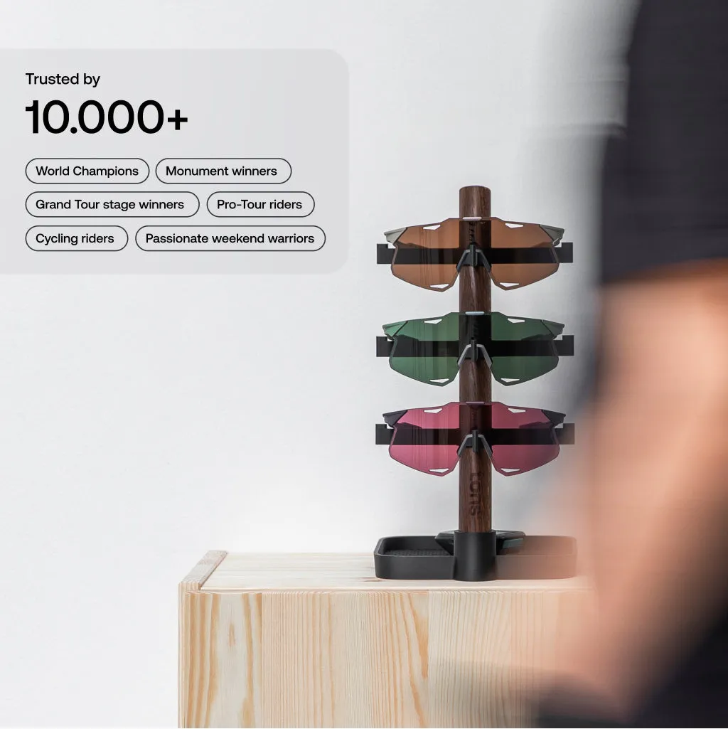 Desk Organiser . 3x Glasses   Charging Tray