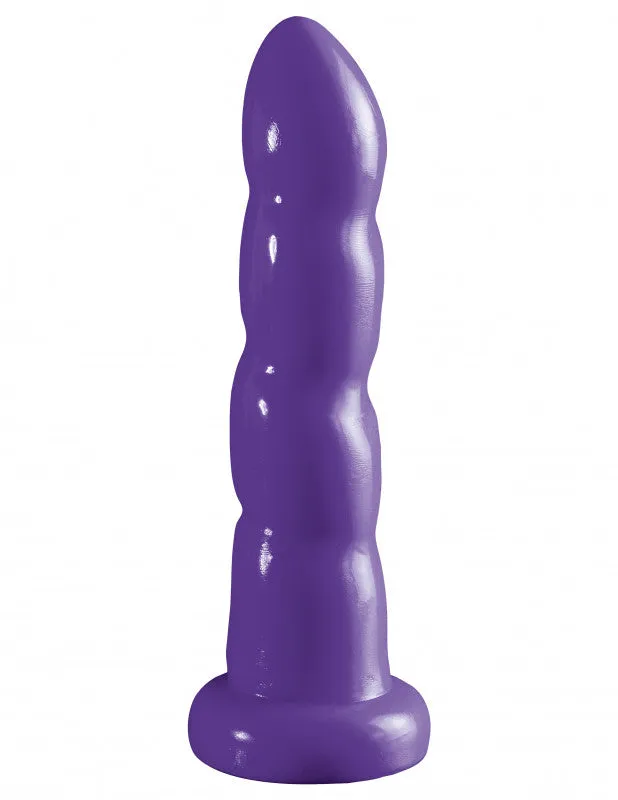 Dillio Purple - 6" Strap-on Suspender Harness Set