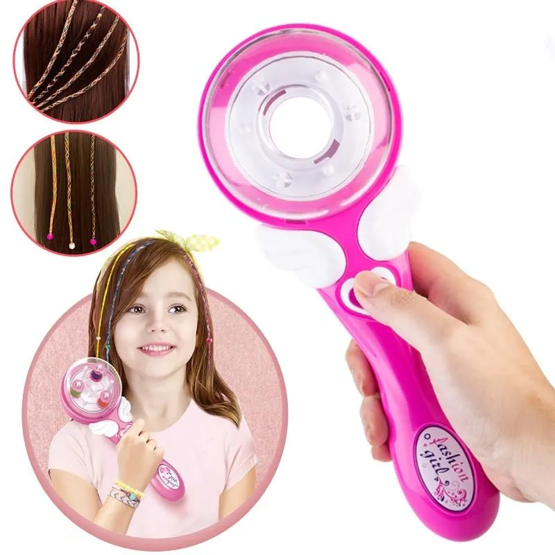 DIY automatic girl hair style editor