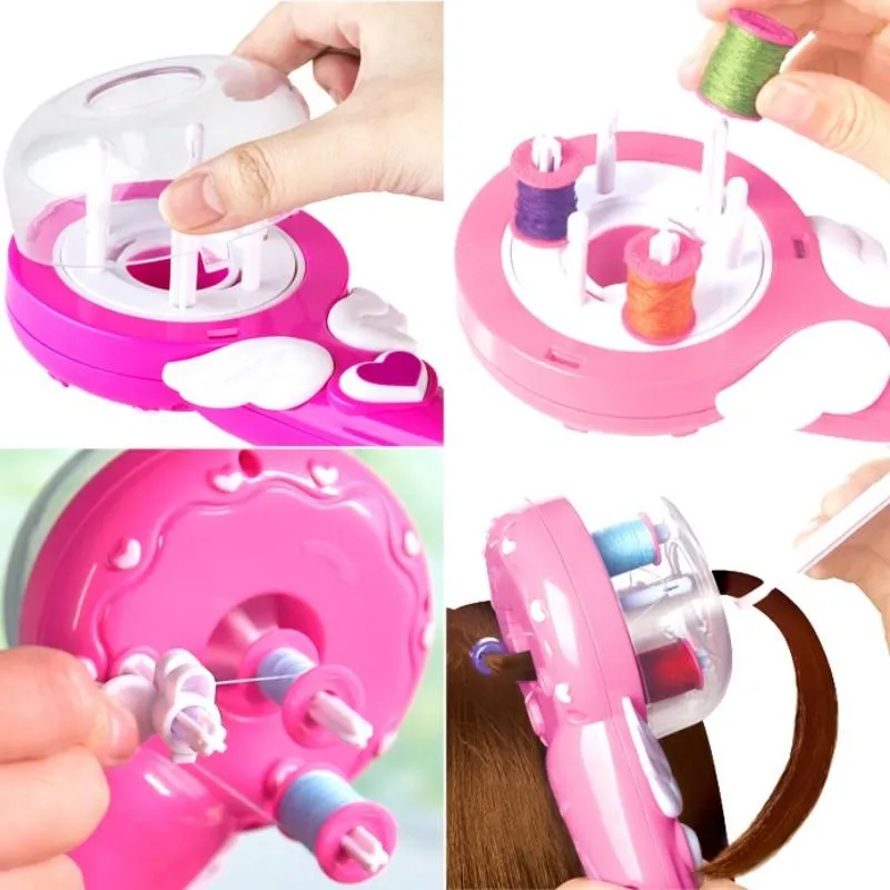 DIY automatic girl hair style editor