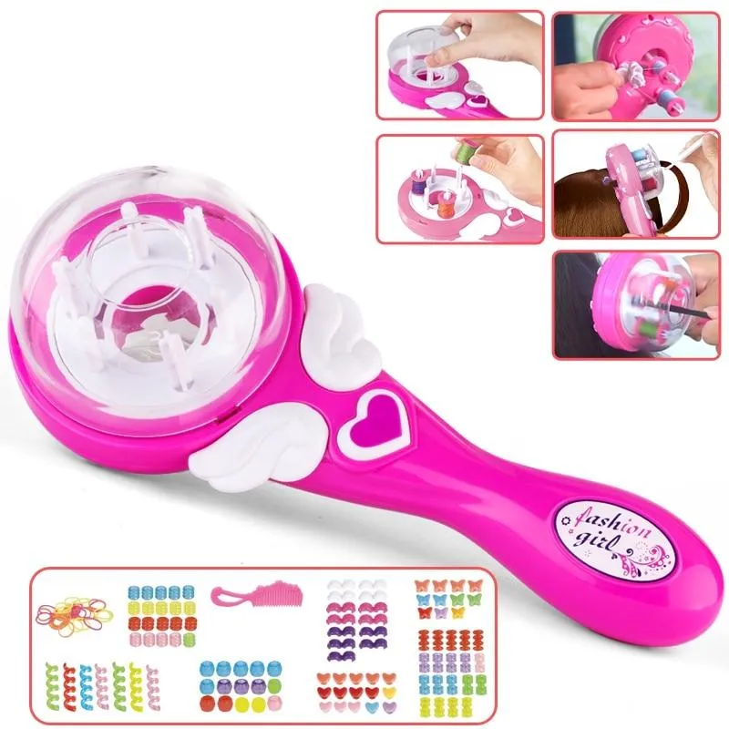 DIY automatic girl hair style editor