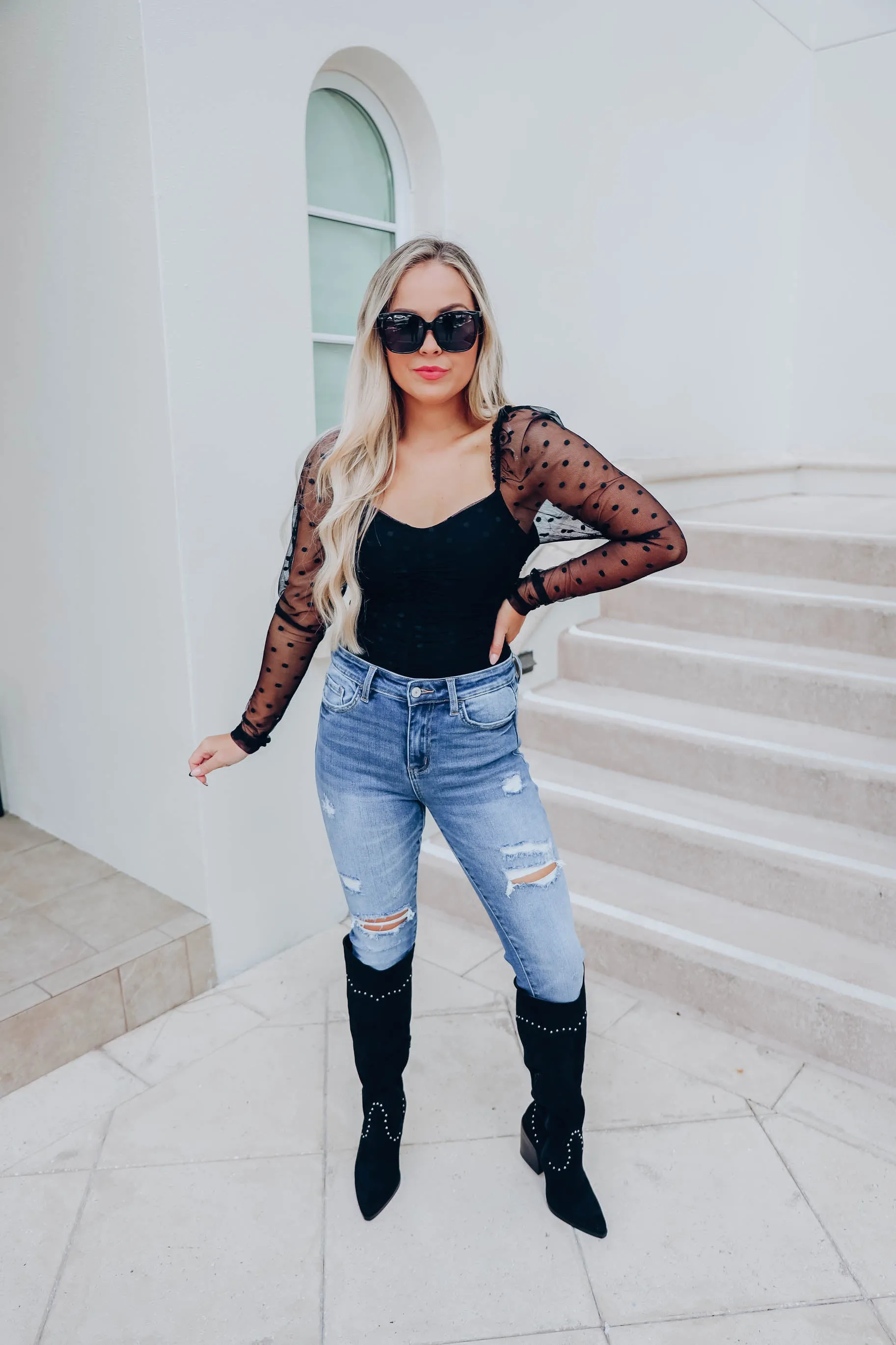 Dottie's Favorite Bodysuit - Black