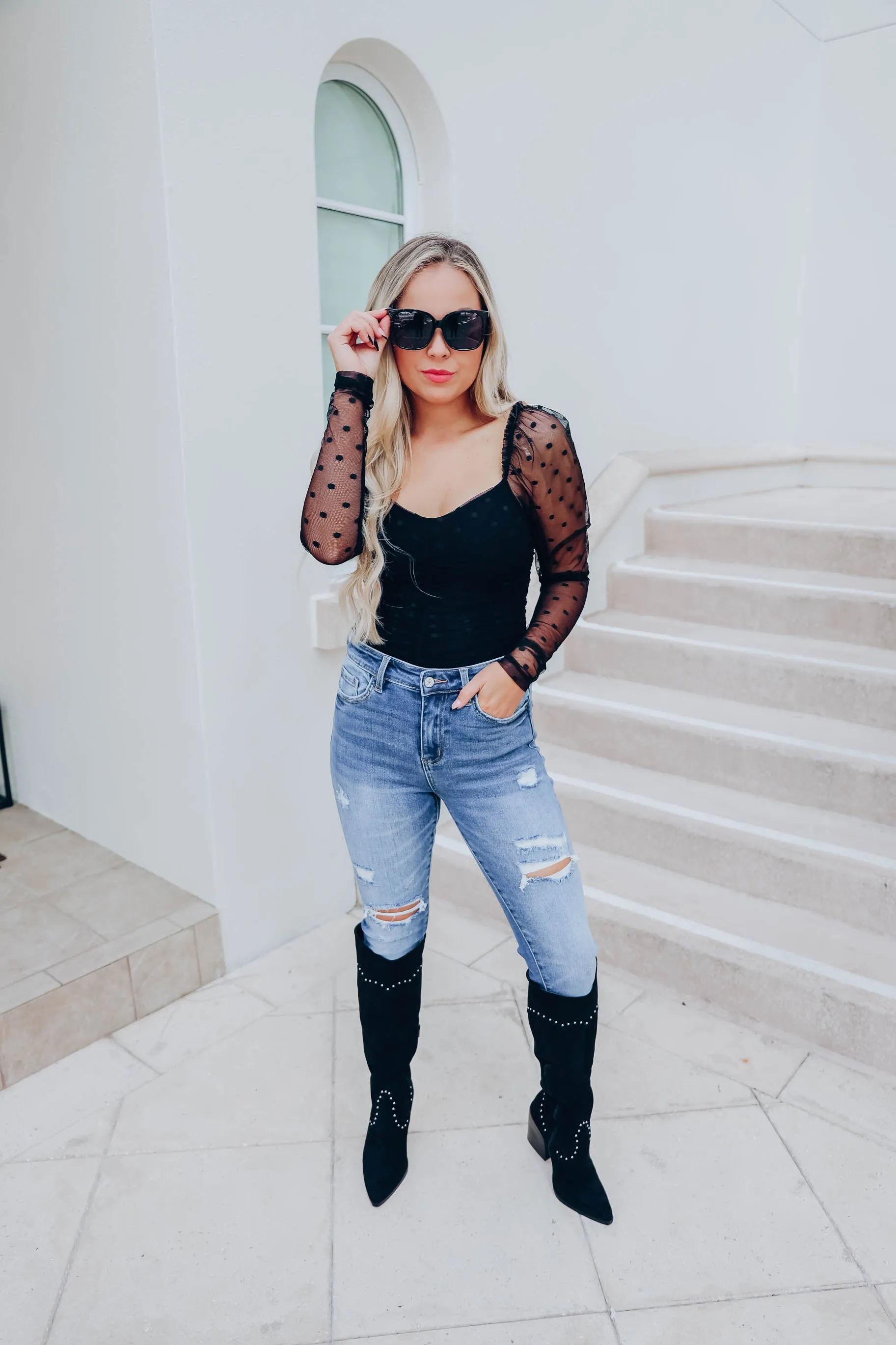 Dottie's Favorite Bodysuit - Black