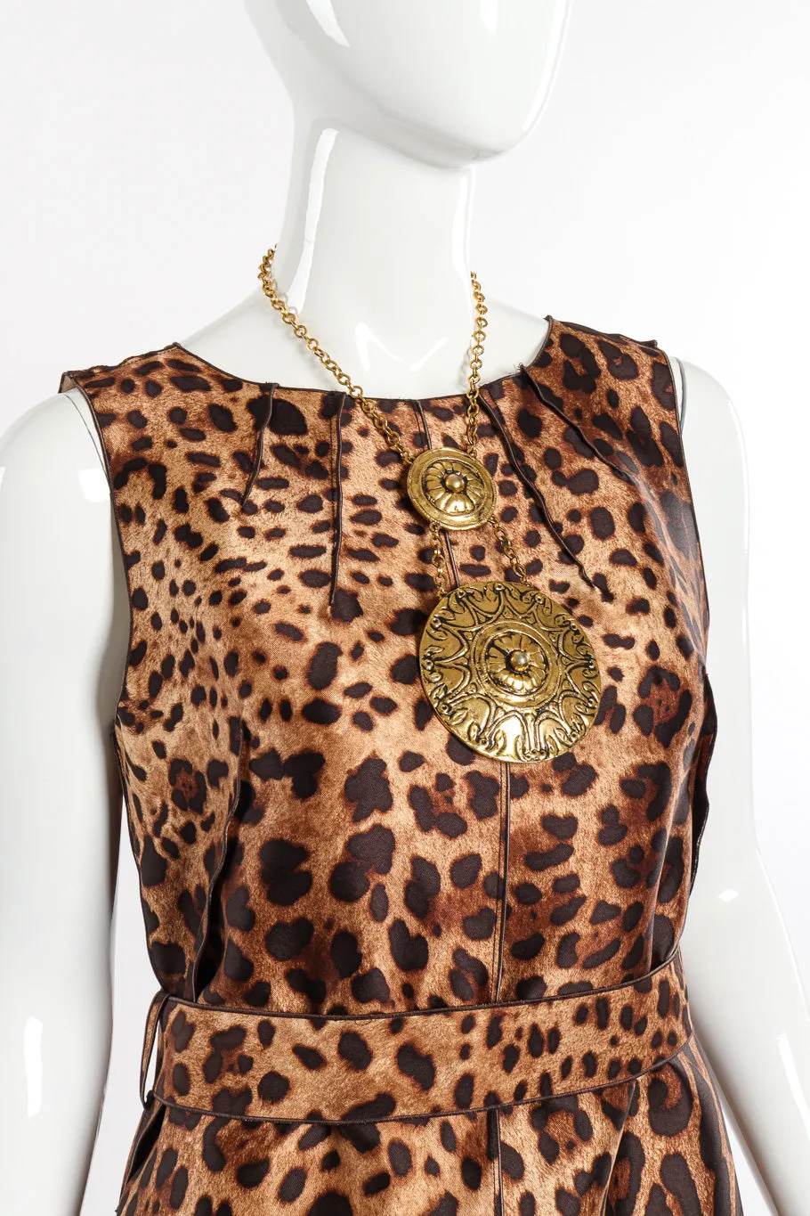 Double Medallion Necklace