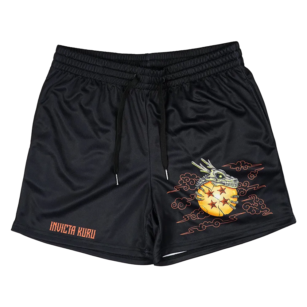 Dragon God Shorts - Black