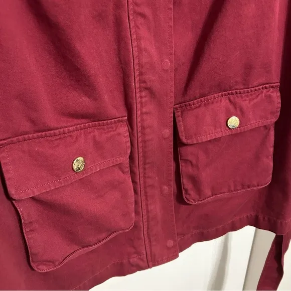 Draper James Twill Field Tie Jacket Size 1X