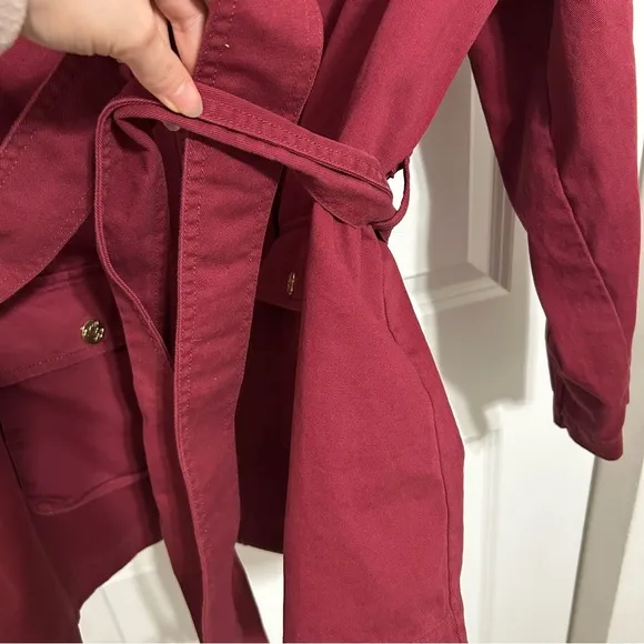 Draper James Twill Field Tie Jacket Size 1X
