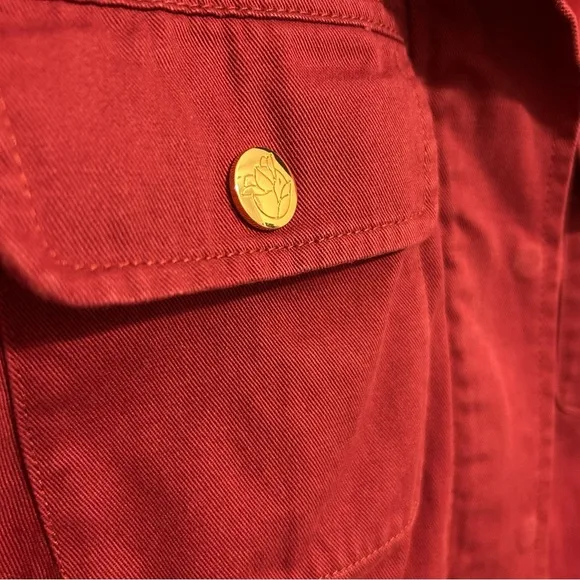 Draper James Twill Field Tie Jacket Size 1X