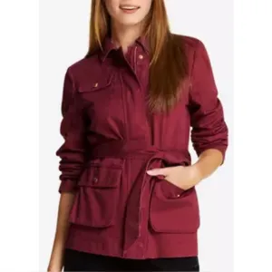Draper James Twill Field Tie Jacket Size 1X