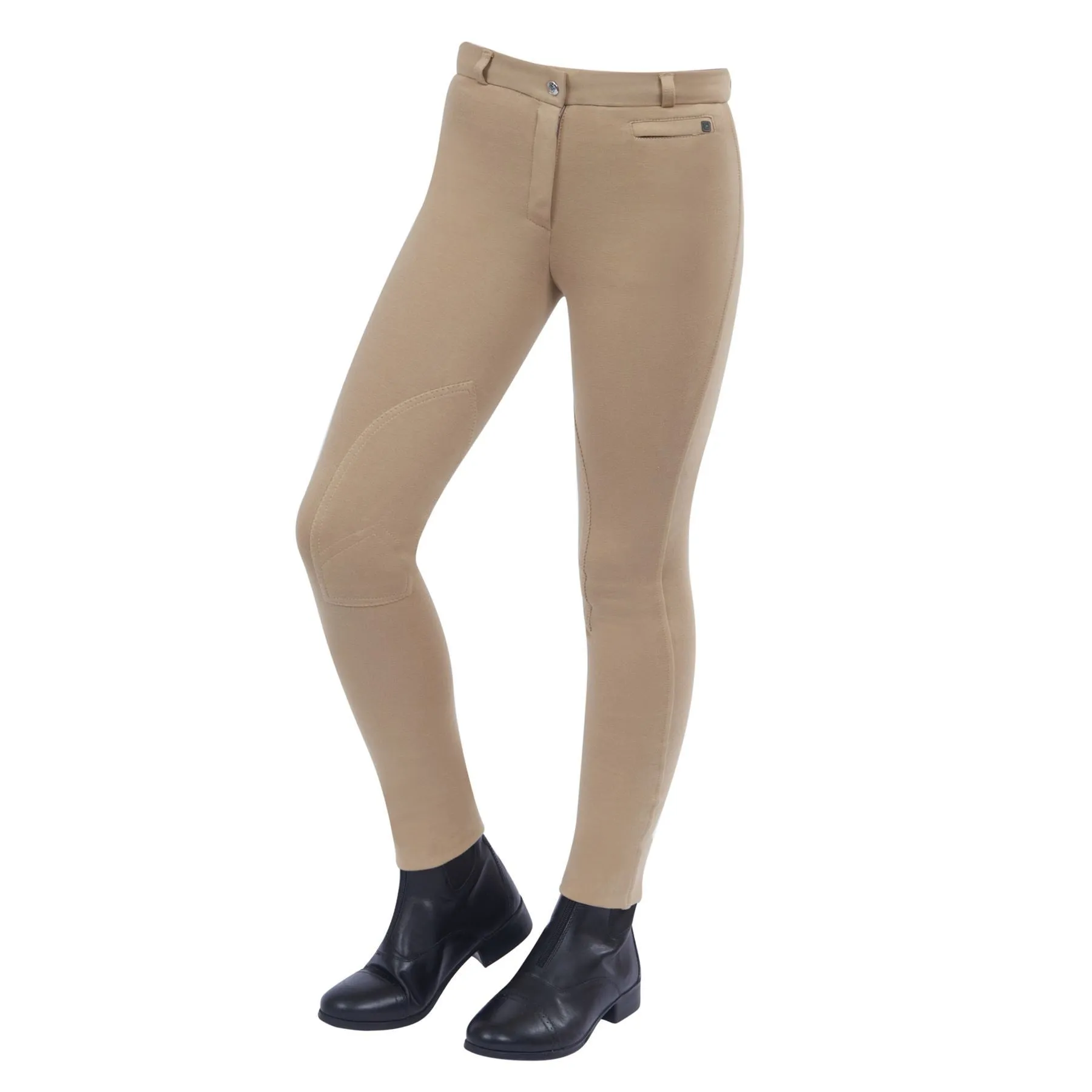 Dublin Supa-Fit Zip Up Knee Patch Jodhpurs- Childs
