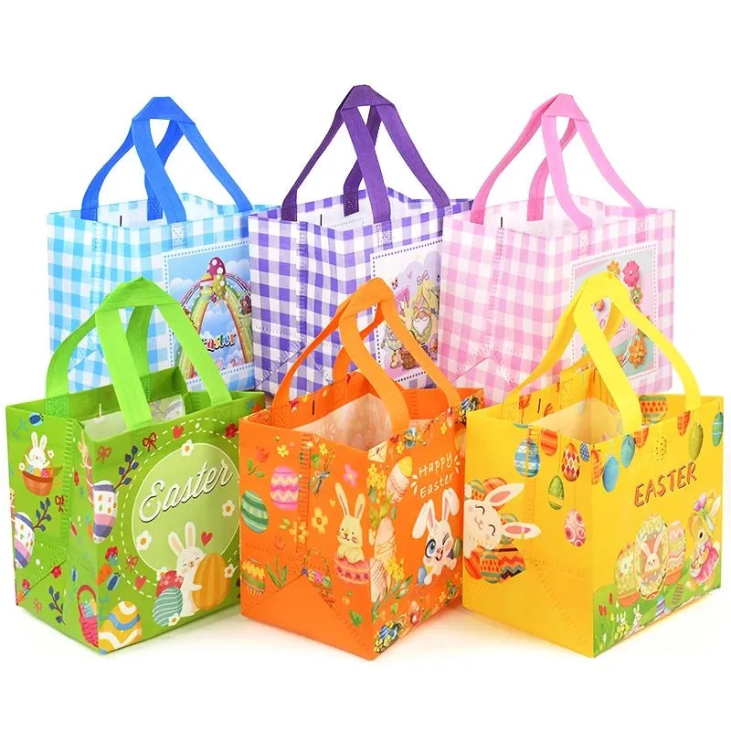 Easter Rabbit Candy Tote Bag