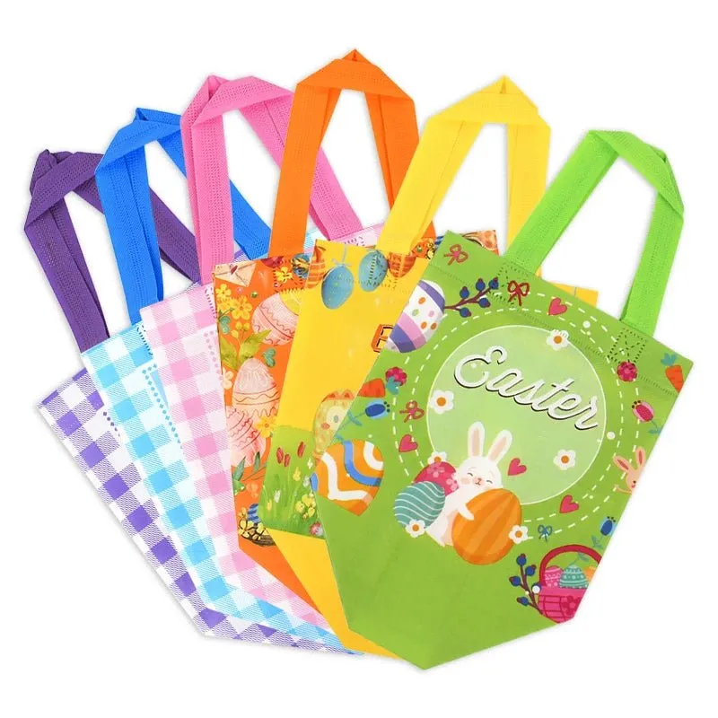 Easter Rabbit Candy Tote Bag