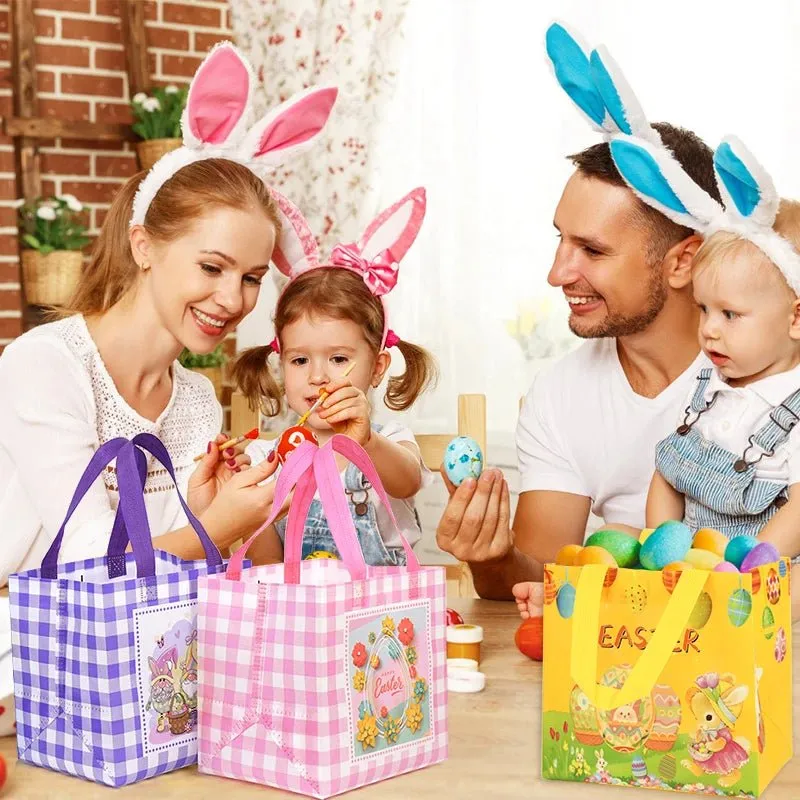 Easter Rabbit Candy Tote Bag