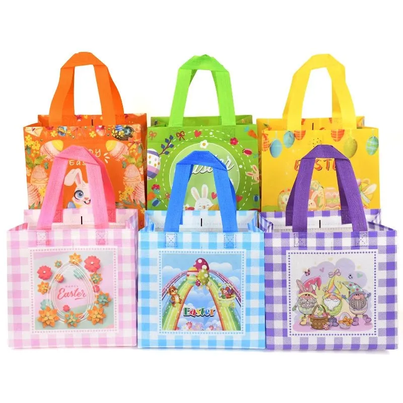 Easter Rabbit Candy Tote Bag