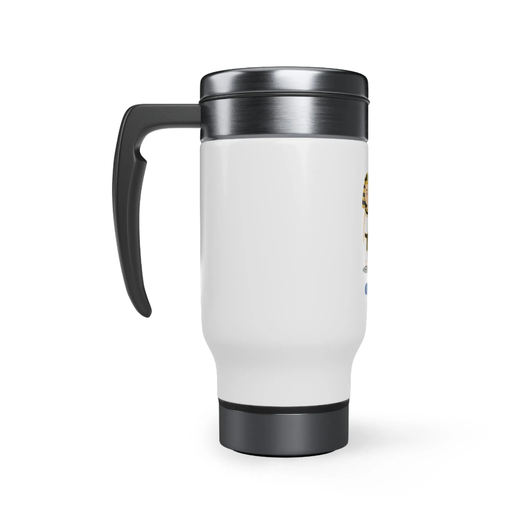 Egypt Stainless Steel Travel Mug with Handle, 14oz