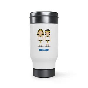 Egypt Stainless Steel Travel Mug with Handle, 14oz