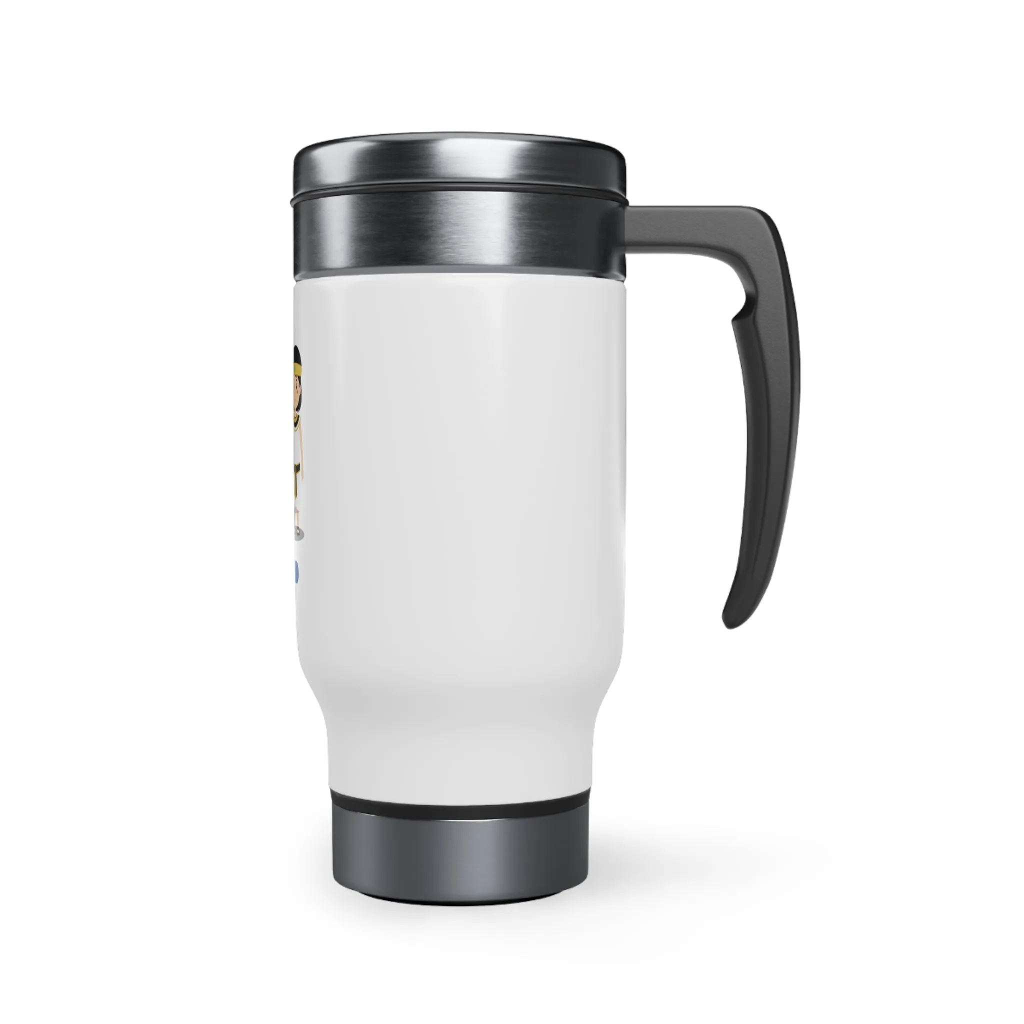 Egypt Stainless Steel Travel Mug with Handle, 14oz