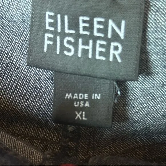 Eileen Fisher Crop Jeans RN # 78121 Blue Jeans