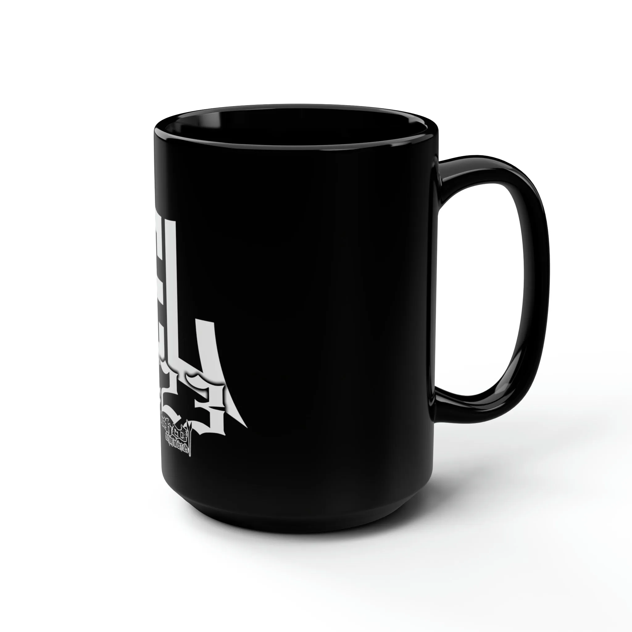 EL423 Bold WCI /Black Mug, 15oz