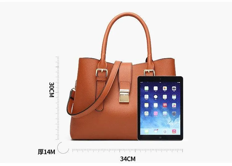 Elegant Premium Quality Women's Hand Bag - Black