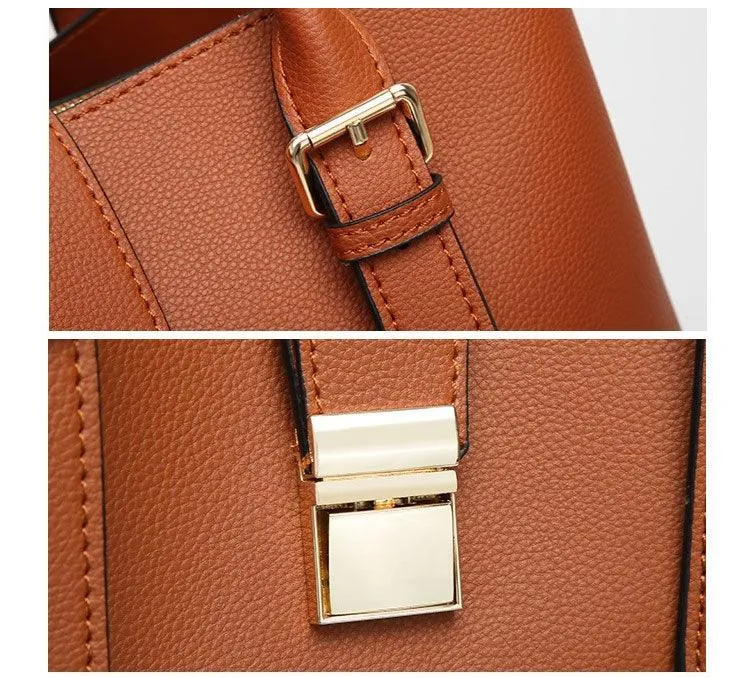 Elegant Premium Quality Women's Hand Bag - Black