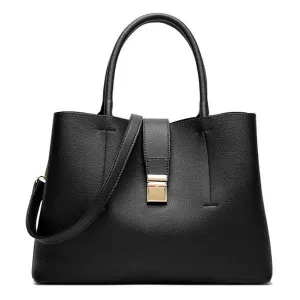 Elegant Premium Quality Women's Hand Bag - Black