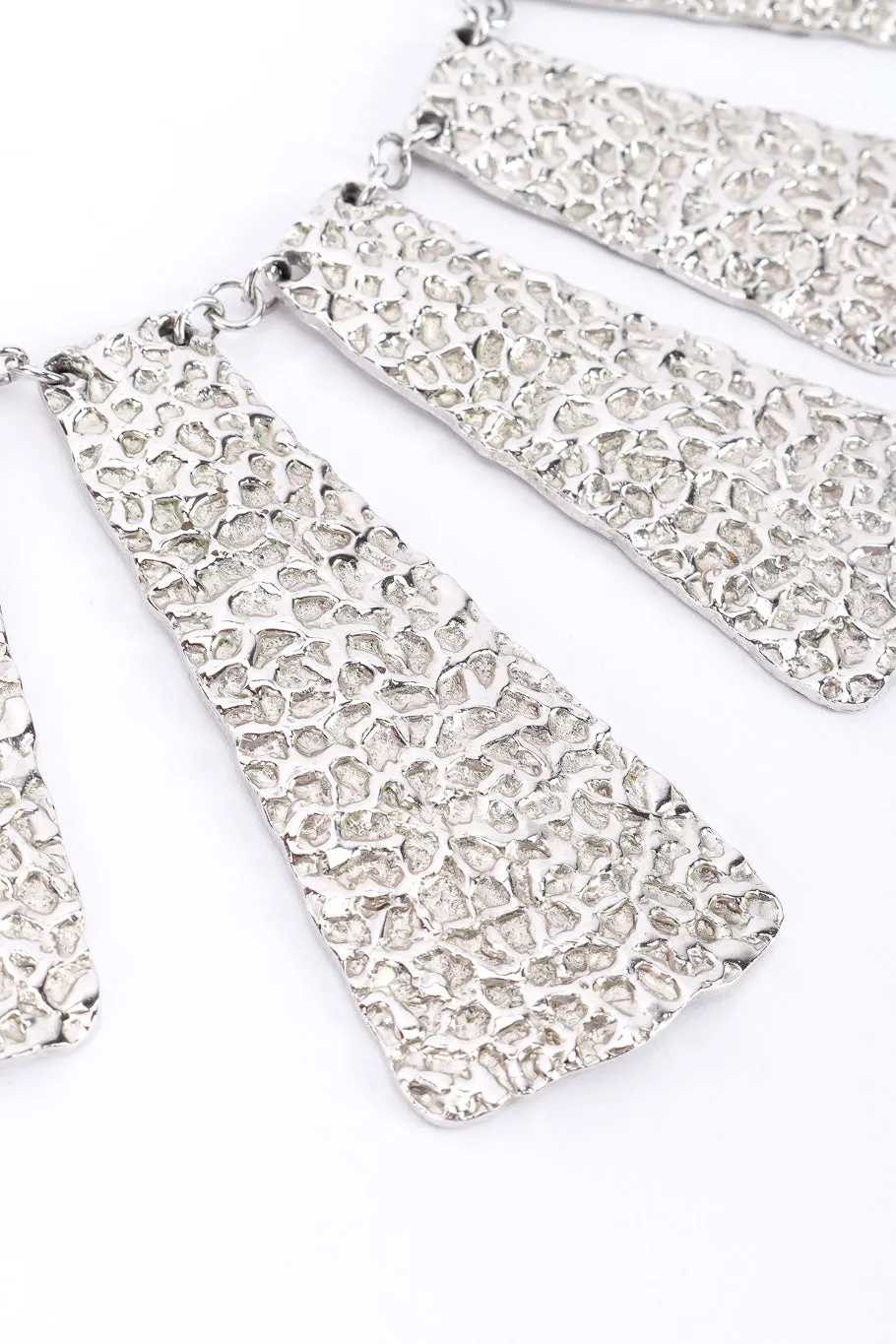 Embossed Plate Pendant Necklace