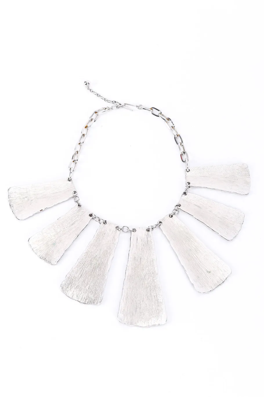 Embossed Plate Pendant Necklace