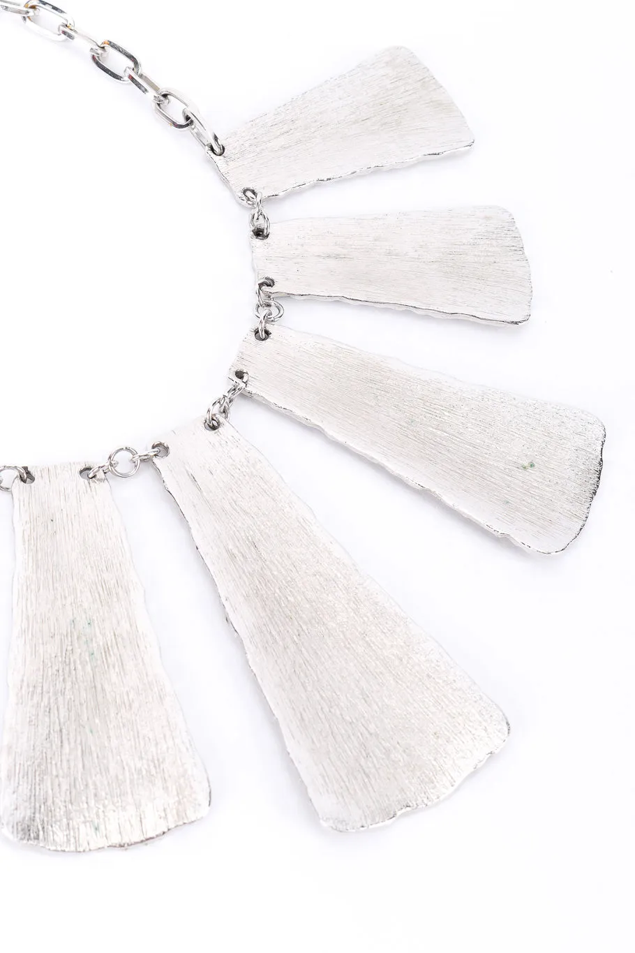 Embossed Plate Pendant Necklace