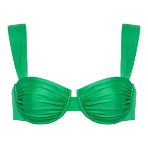 Emerald Shimmer Bella Bikini Top