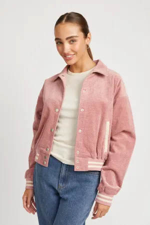 Emory Park BOMBER JACKET WITH COLLAR